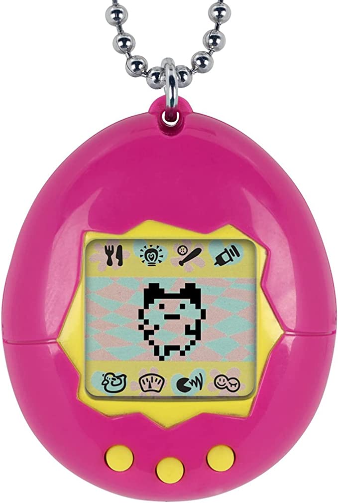 Tamagotchi Electronic Game, Pink/Yellow