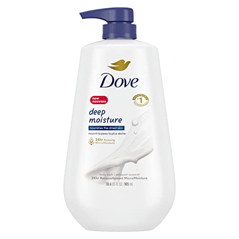 Dove Body Wash with Pump Deep Moisture For Dry Skin Moisturizing Skin