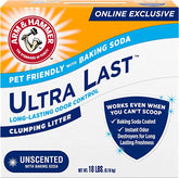 Arm Hammer Ultra Last Unscented Clumping Cat Litter,