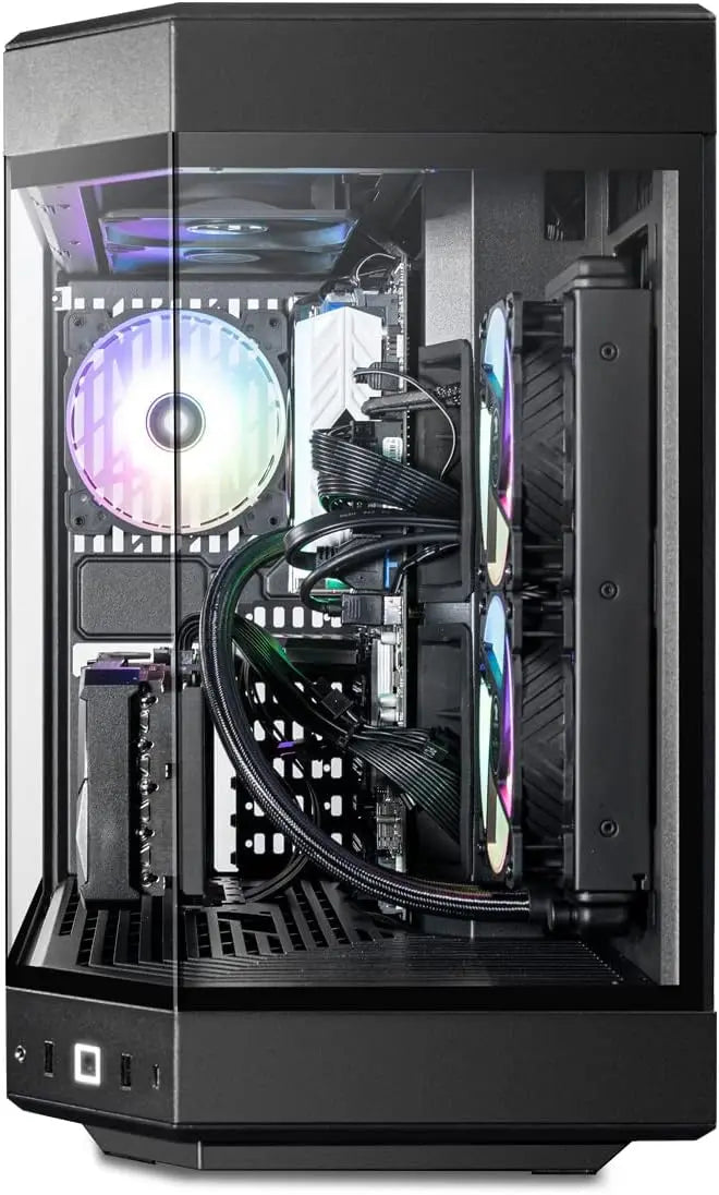 iBuyPower Pro Y60 Gaming PC Computer Desktop Y60BI9N4701 (Intel i9-13900KF 3.0 GHz, Nvidia GeForce RTX 4070 12GB, 32 GB 5200 MHz