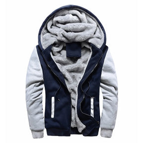 Men's Jacket Camouflage Thicken Winter Jackets for Men Fleece Long Sleeve Coat Man Casual Hoodies Streetwear Men's Coats