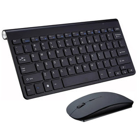 2.4G Wireless Keyboard and Mouse Combo Mini Korean Russian Spanish Hebrew Arabic Keyboard Mouse Set For Notebook Laptop Mac