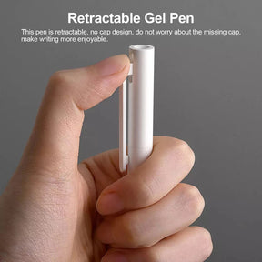 Original Xiaomi Pen Mi Gel Pen Writing Smooth Light Grip Mijia Press the Core 0.5mm Replacement Blue Black Red Refills