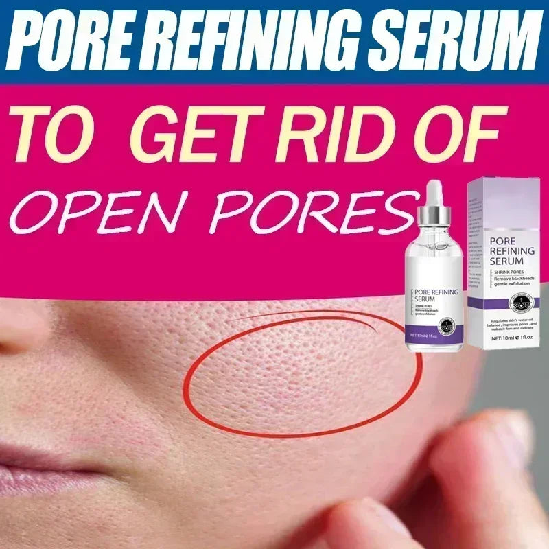 Eliminate All Large Pores Serum Facial Care Firming Rejuvenation Delicate Pore Repair Whitening Brightening Essence