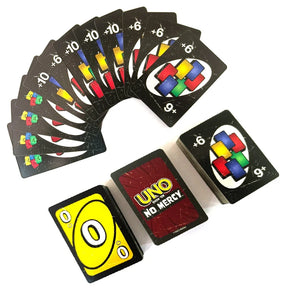 new uno no mercy card game Anime Cartoon Board Game Pattern Family Funny Entertainment uno no mercy game uno Card Game Christma