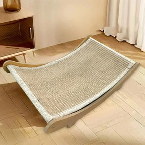 Cat Scratching Board Cat Toys Scratching Recliner Wooden Wear-resistant Scratch-resistant Post Wear-resistantcat scratcher Cats