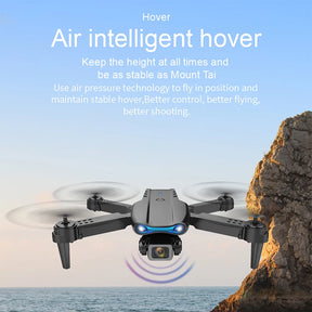 2024 New E99 Pro Drone With 4K Professional Camera 50x Zooming And LED Night Flight Lights Long Endurance Helicopter Toy Gift