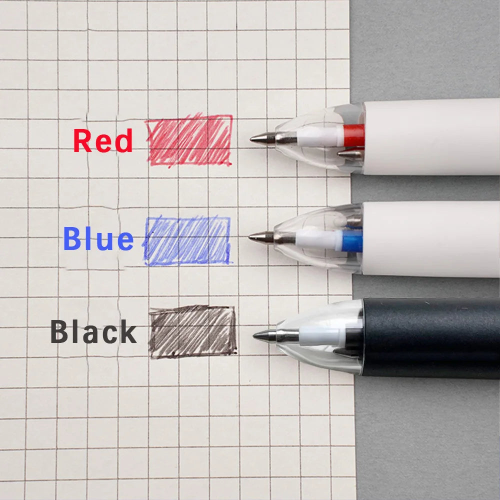 3 in 1 Erasable Gel Pen Set 0.5mm Black Blue Red Refills Multicolor Pen Washable Handle Office School Japanese Kawaii Stationery