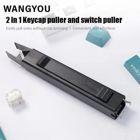 2 in 1 Hot Swap Key Puller Keycap Adjuster Portable Switch Remover For Mechanical Keyboard Gaming Keyboard Switches DIY