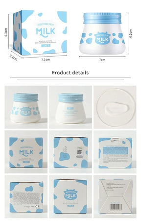 LAIKOU Milk Brightening Cream face cream  Facial Brightening Skin Tone Moisturizing Skin Care Product