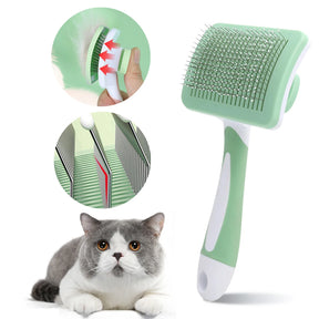 Pet Comb Cat Dog Brush Hair Removal Stainless Steel Needle Comb Hair Cleaning Beauty Skin Care Pet Dog Grooming Brushes Supplies