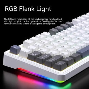 Aula F87 PRO Mechanical Keyboard 3 Mode 2.4G/USB/Bluetooth  Tri Mode Wireless Keyboard 87 Key Hotswap RGB PBT Gaming Keyboard