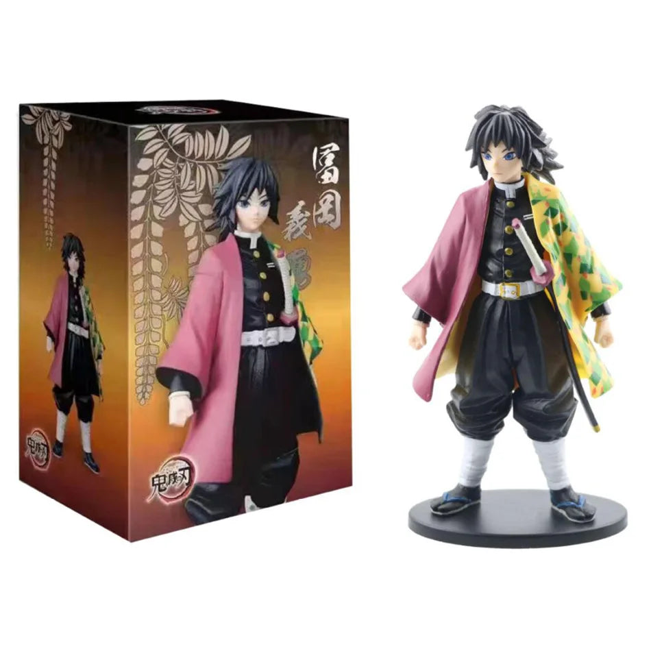 Anime Demon Slayer Kimetsu no Yaiba figure Kamado Tanjirou Action Figure Agatsuma Zenitsu Nezuko Warrior PVC Model Toys