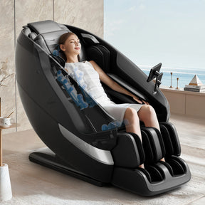 Massage Chair Full Body Shiatsu Massage Recliner LCD Touch Screen Back Calf Heating Customizable Features and Zero Gravity Modes