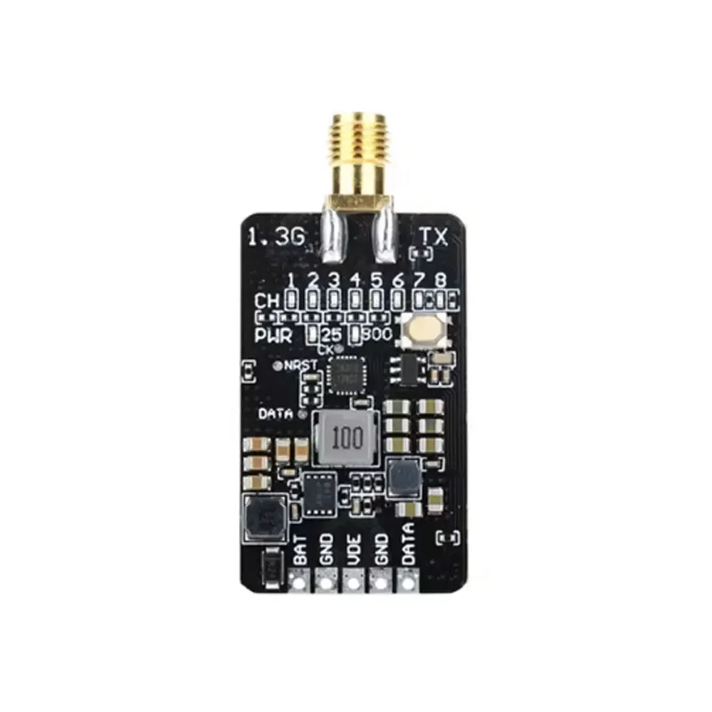 1.3GHz 800MW Video Transmitter Receiver with Antenna Supports IRC VTX Control Protocol for RC FPV Long Range Drone