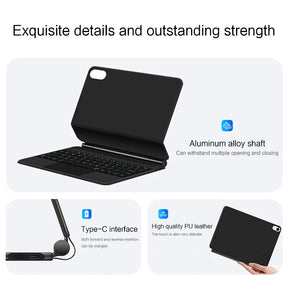 Magic Keyboard for iPad Pro 11 12.9 Air 4 Air 5 for iPad 10th Generation Pro 12.9 6th 5th 4th 3rd Gen Smart Cover Magnetic Case