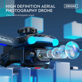 XT204 Foldable Mini Drone HD 8K Professional Aerial Photography Obstacle Avoidance Six Axis Flying Aerial Camera