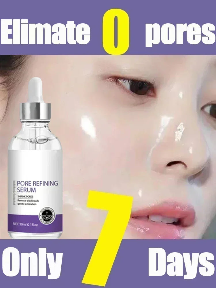 Hyaluronic Acid Serum Pore Shrinking Serum Face Tightening Repairing Facial Essence Repairing Smooth Skin Care090434