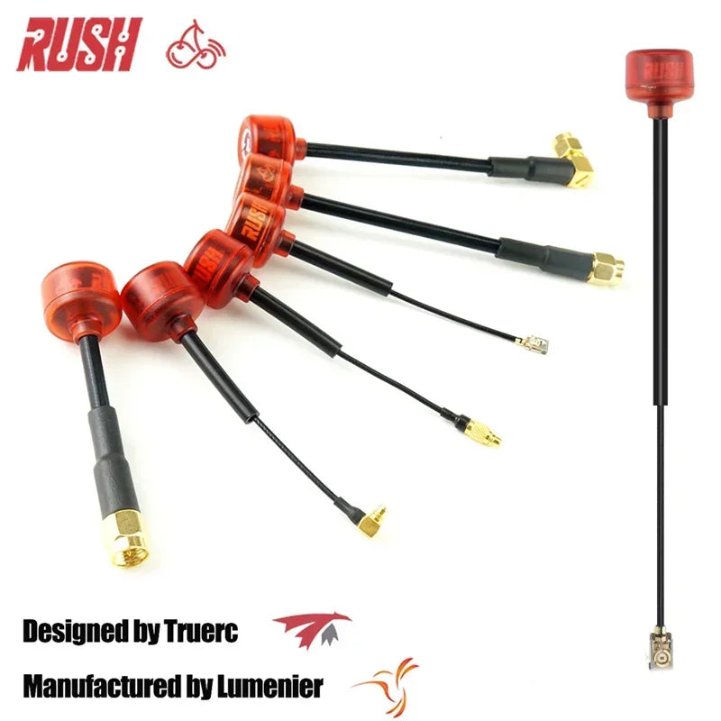 Rush Cherry FPV 5.8G Antenna SMA MMCX UFL IPEX LHCP RHCP   long range Antenna Connector Adapter Stubby For Racing Drone Goggles