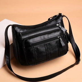 2024 New Middle-aged WOMEN'S Bag, Lightweight, Multi-layered, Large-capacity MOTHER'S Bag, Crossbody Bag, Elderly Bag, Shoulder