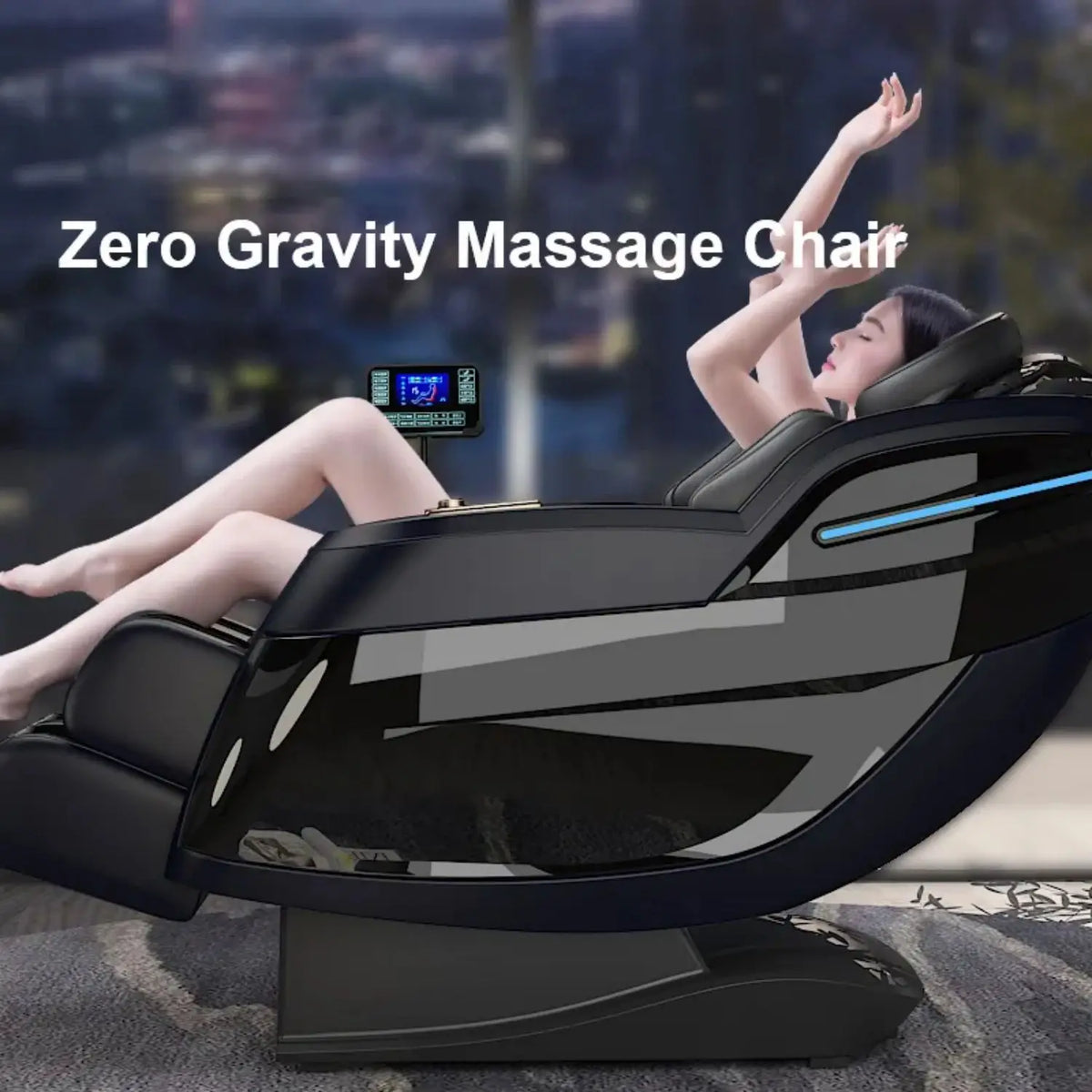 massage chair 4d zero gravity full body body scan foot roller sl track massage chair shiatsu full body heating  stretching chair