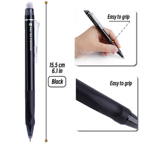 1/5/10Pcs Erasable Pen ST Tip Retractable 0.5mm Black Ink Gel Pens Stationery Supplies Aesthetic Kawaii Office School Pencils