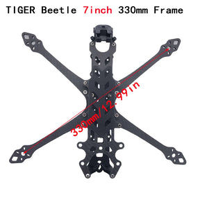 YSIDO TB7C TB7CB 7inch 295mm Wheelbase Carbon Frame 2807 1300KV Brushless Motor 7inch propeller for Mark4 FPV Long Range Drone