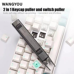 2 in 1 Hot Swap Key Puller Keycap Adjuster Portable Switch Remover For Mechanical Keyboard Gaming Keyboard Switches DIY