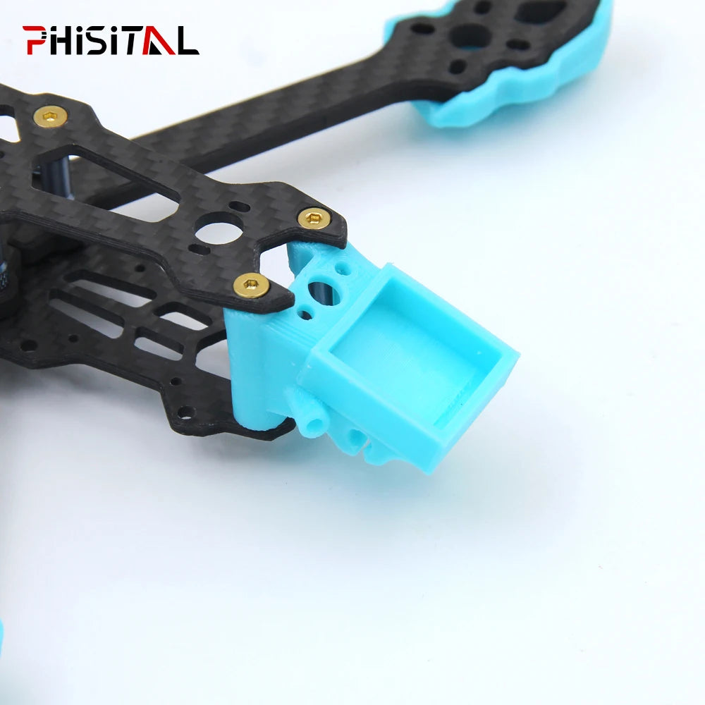 3D Printed GPS Mount TPU Holder T-shaped Antenna Fixed Bracket Seat 4 in 1 for FPV Racing Drone MARK4 Frame