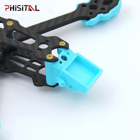 3D Printed GPS Mount TPU Holder T-shaped Antenna Fixed Bracket Seat 4 in 1 for FPV Racing Drone MARK4 Frame