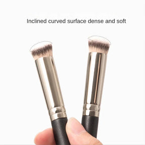 Makeup Brushes Foundation Concealer Angled Seamless Cover Synthetic Dark Circle Liquid Cream Cosmetics Contour Brush Beauty Tool