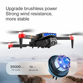 Xiaomi D9 DRONE 8K Brushless Motor Professional 4K Three Camera Obstacle Avoidance Optical Flow RC Quadcopter Gift Toys 15000M